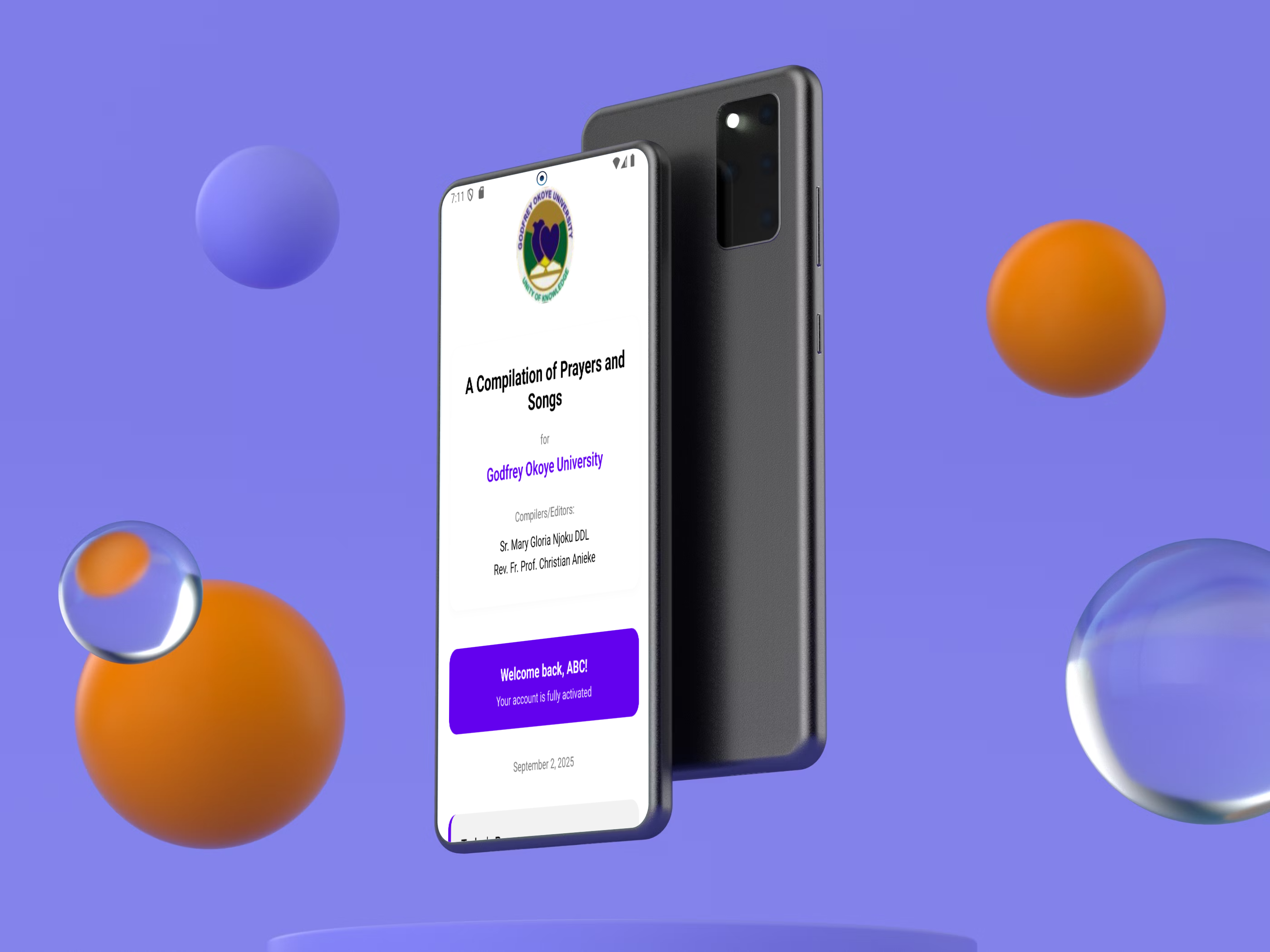 GoHub mobile app interface